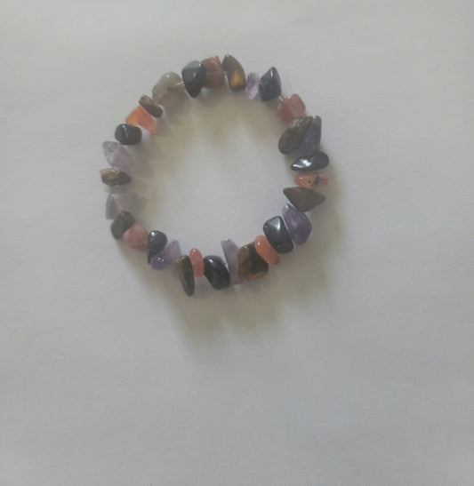 Chip Gemstone Bracelet